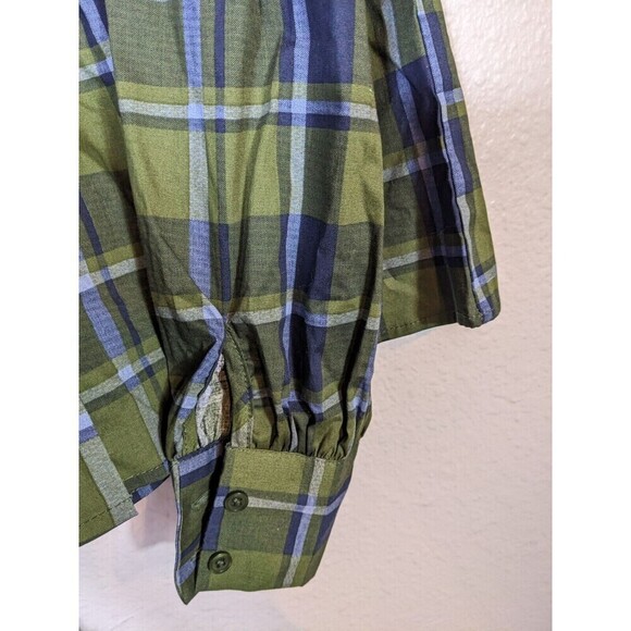 WeWoreWhat Plaid Collar Puff Sleeve Top XS - Picture 4 of 6